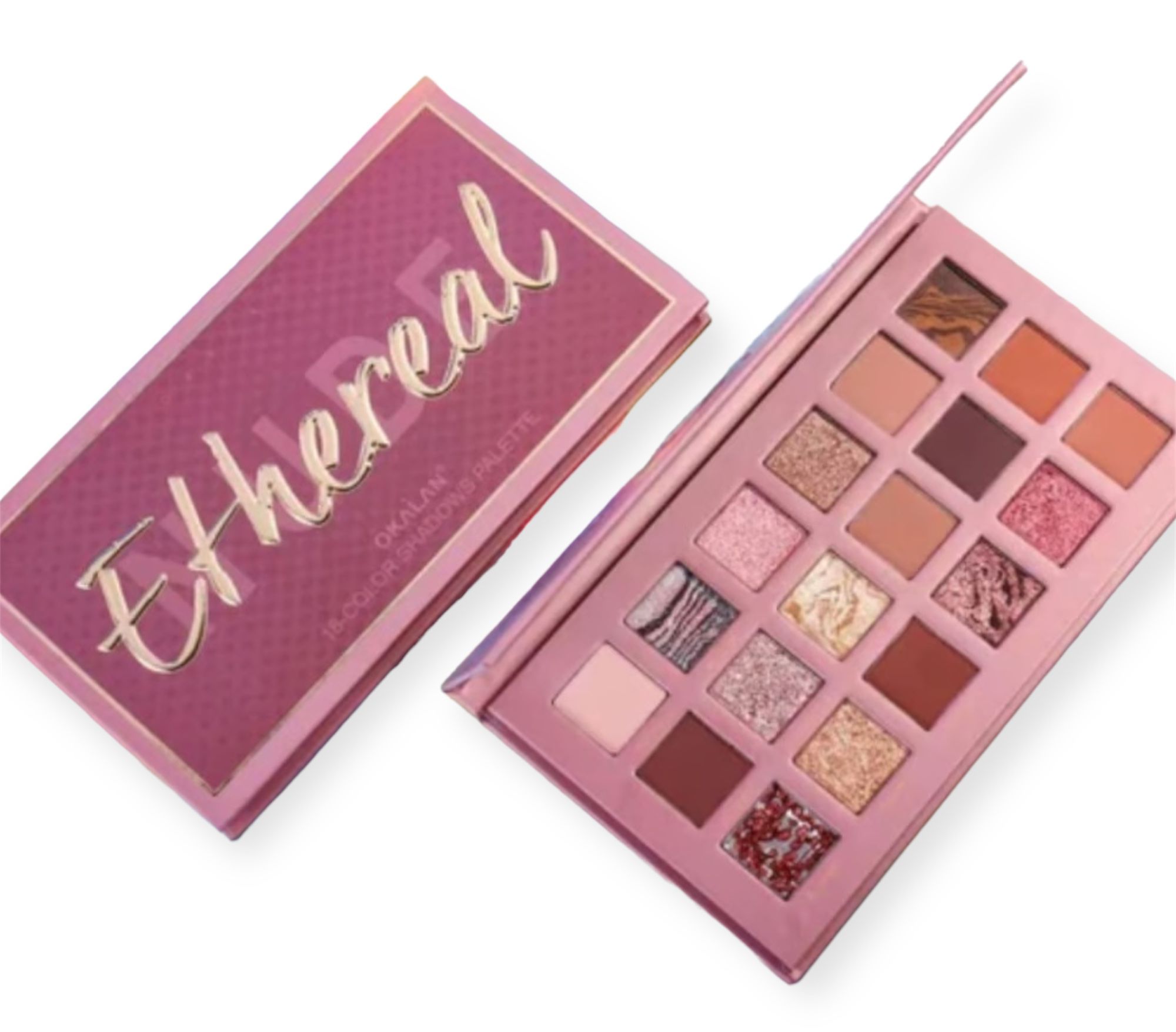 OKALAN Ethereal Paleta de Sombras de Ojos de 18 Colores.! - EY VOS